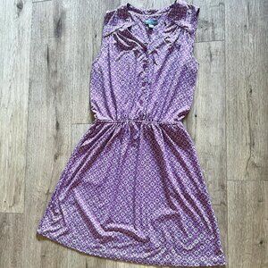 Pink and Purple Dress